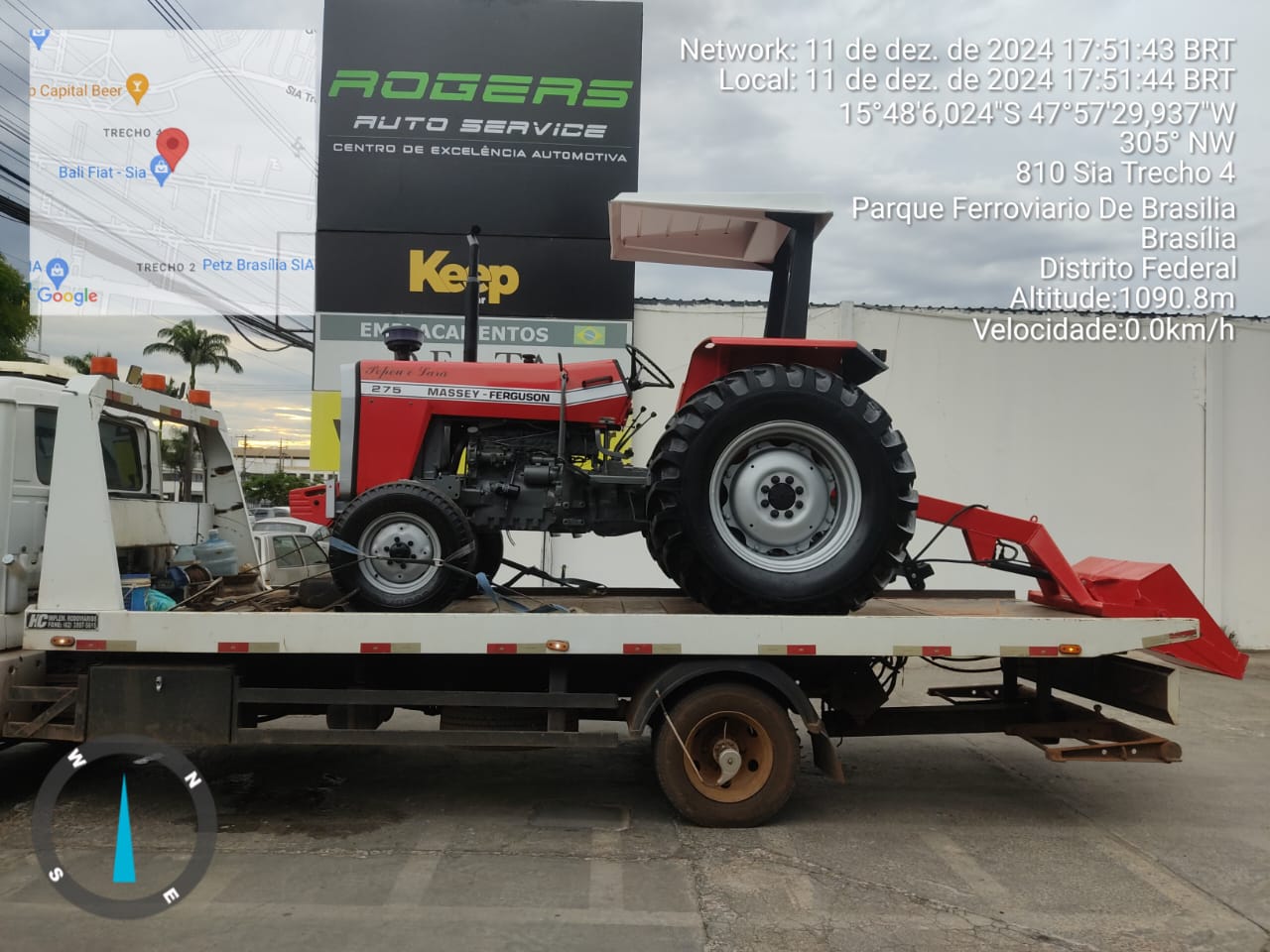 Socorro para pane seca e elétrica